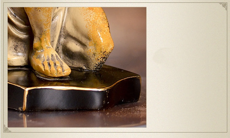 Resin Sculpture Of Office Figures