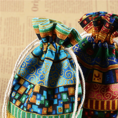 10pcs Mini DND Dice Bag Board Game Tarot Card