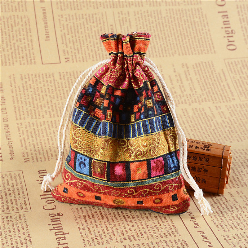10pcs Mini DND Dice Bag Board Game Tarot Card