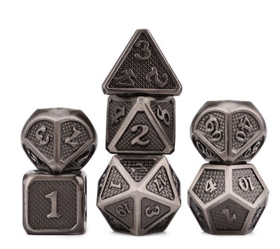Metal game dice