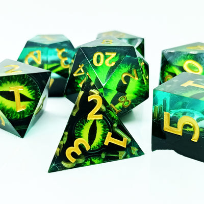 Resin Dice Sharp-angle Dice Polyhedron Geometry
