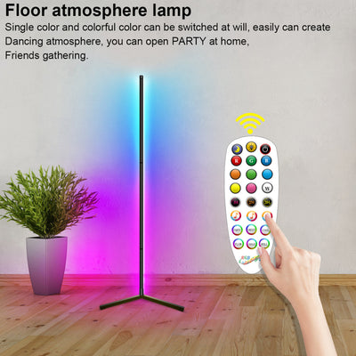 LED Corner Rgb Atmosphere Disassembly Splicing Network Red Floor Lamp