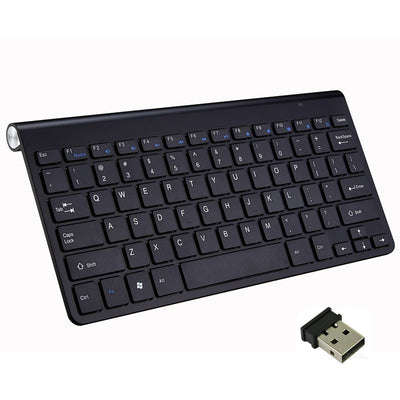 Wireless Compact Portable Keyboard Black