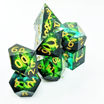 Resin Dice Sharp-angle Dice Polyhedron Geometry