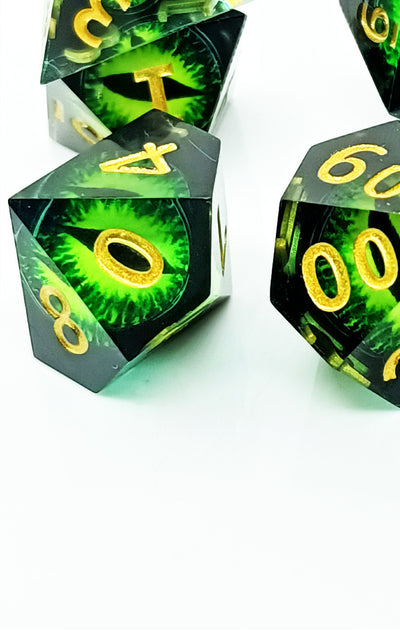 Resin Dice Sharp-angle Dice Polyhedron Geometry