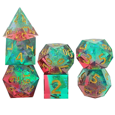 Resin Sharp-angle Dice DND Running Group Board Game
