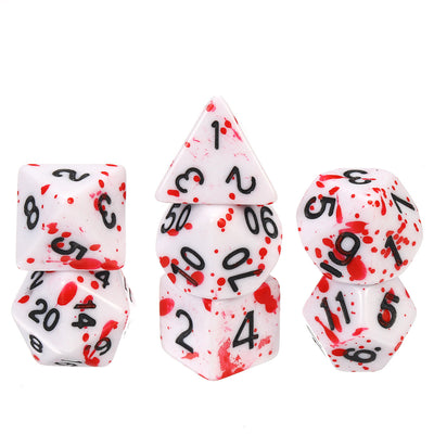 Board Game Simple Faceted Dice Set