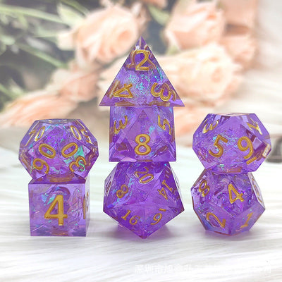 Resin Sharp-angle Dice DND Running Group Board Game