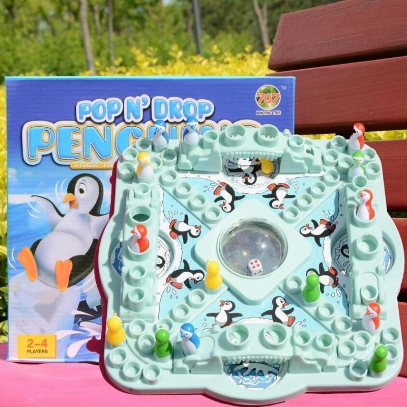 Desktop Puzzle Dice Game Penguin Icebreaker