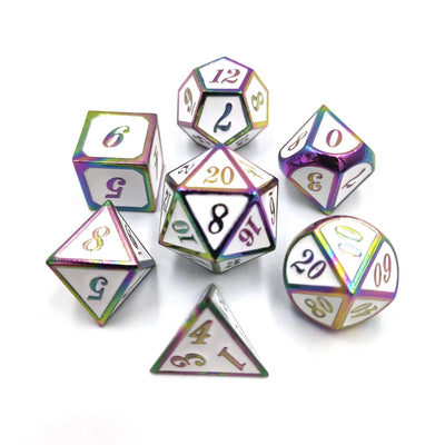 Metal game dice