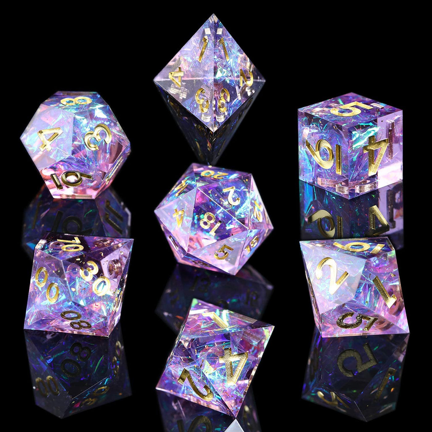 Resin Sharp-angle Dice DND Running Group Board Game