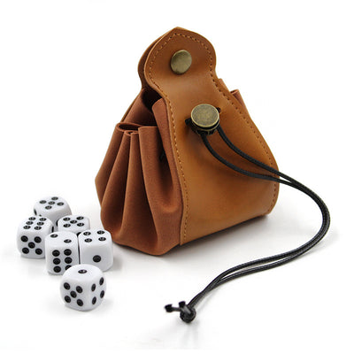 PU Dice  Game Accessories Pull Bag