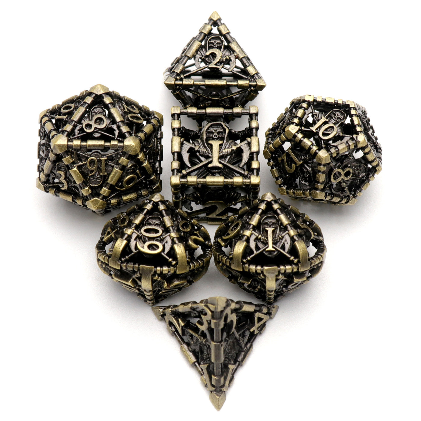 Metal Simplicity Digital Dice
