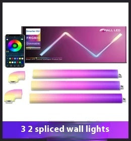 Floor Lamp Atmosphere Light Indoor E-sports Room Corner Floor Sound Pickup Ambience Light