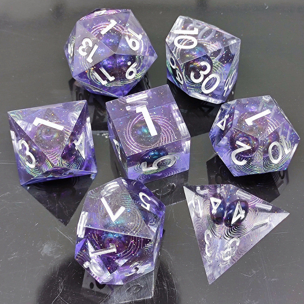 Resin Sharp-angle Dice DND Running Group Board Game