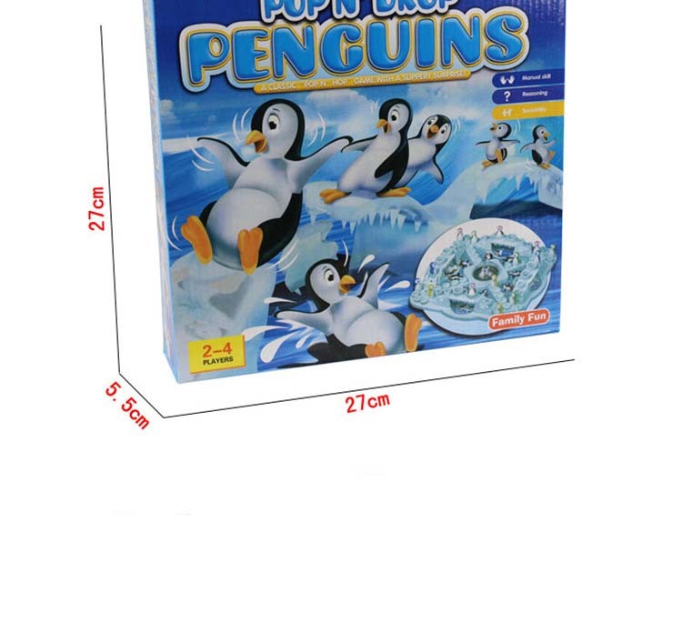 Desktop Puzzle Dice Game Penguin Icebreaker