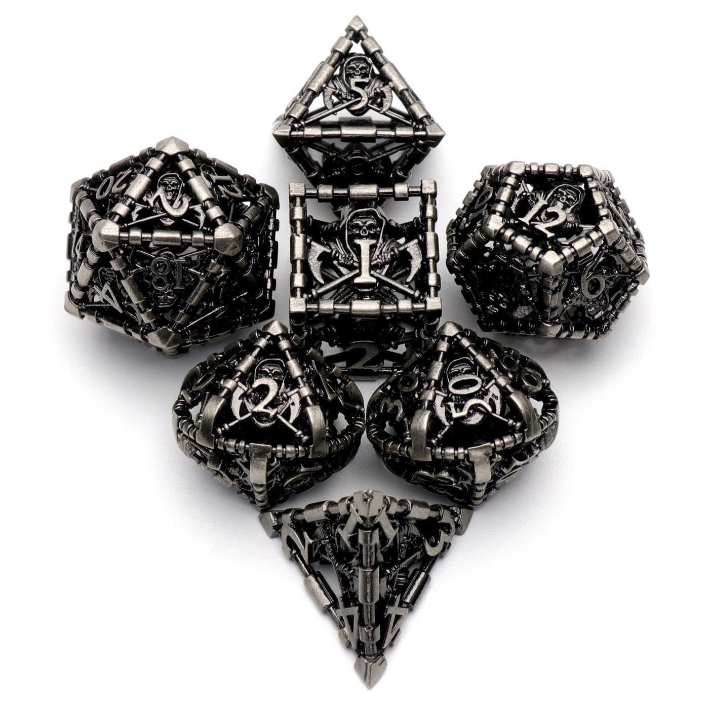 Metal Simplicity Digital Dice