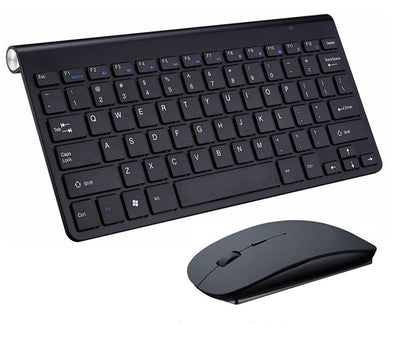 Wireless Compact Portable Keyboard Black