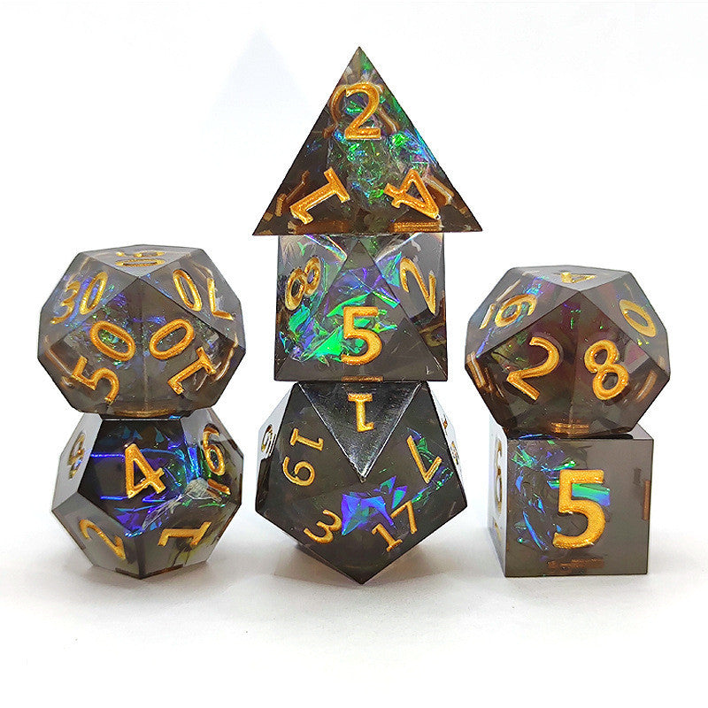 Resin Sharp-angle Dice DND Running Group Board Game