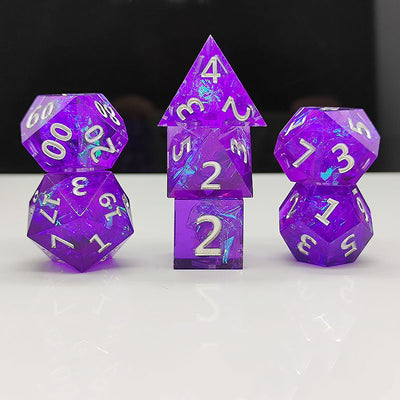Resin Sharp-angle Dice DND Running Group Board Game